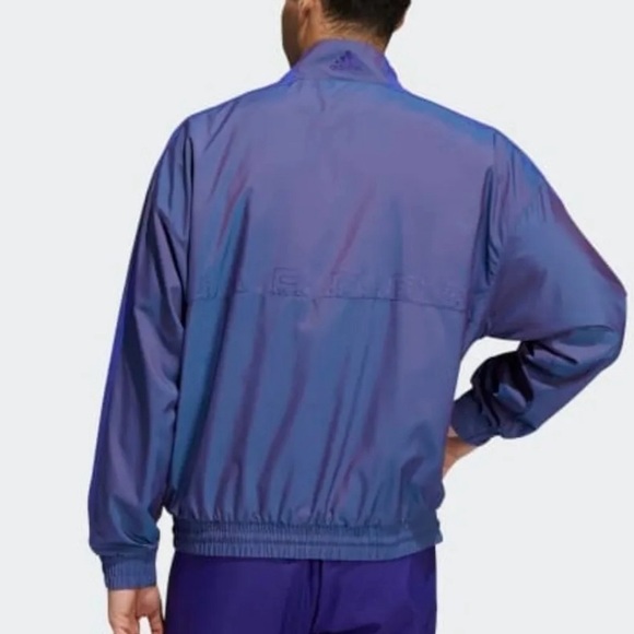 Adidas Harden Vol. 6 Quarter Zip Jacket Semi Night Flash - Size XL - Picture 4 of 11